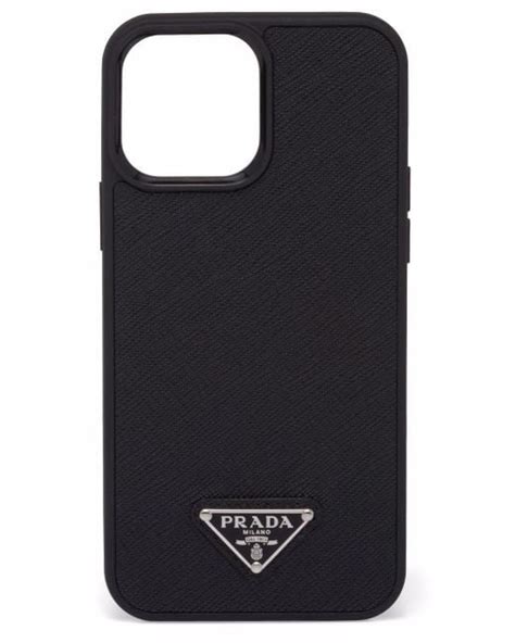 Prada Coque d'iPhone 15 Pro Max En Cuir 